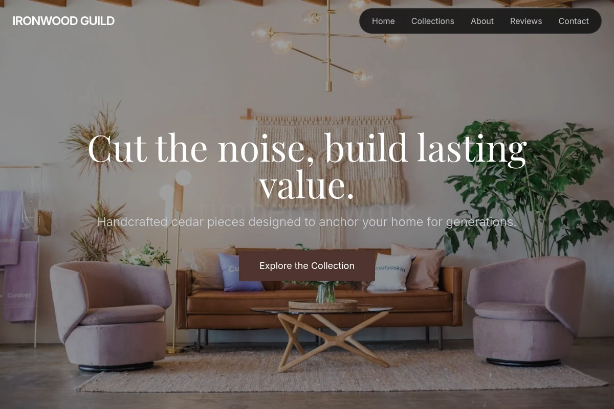 Cedar Furniture